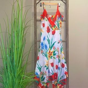 Silky, adjustable straps, v cut neckline
